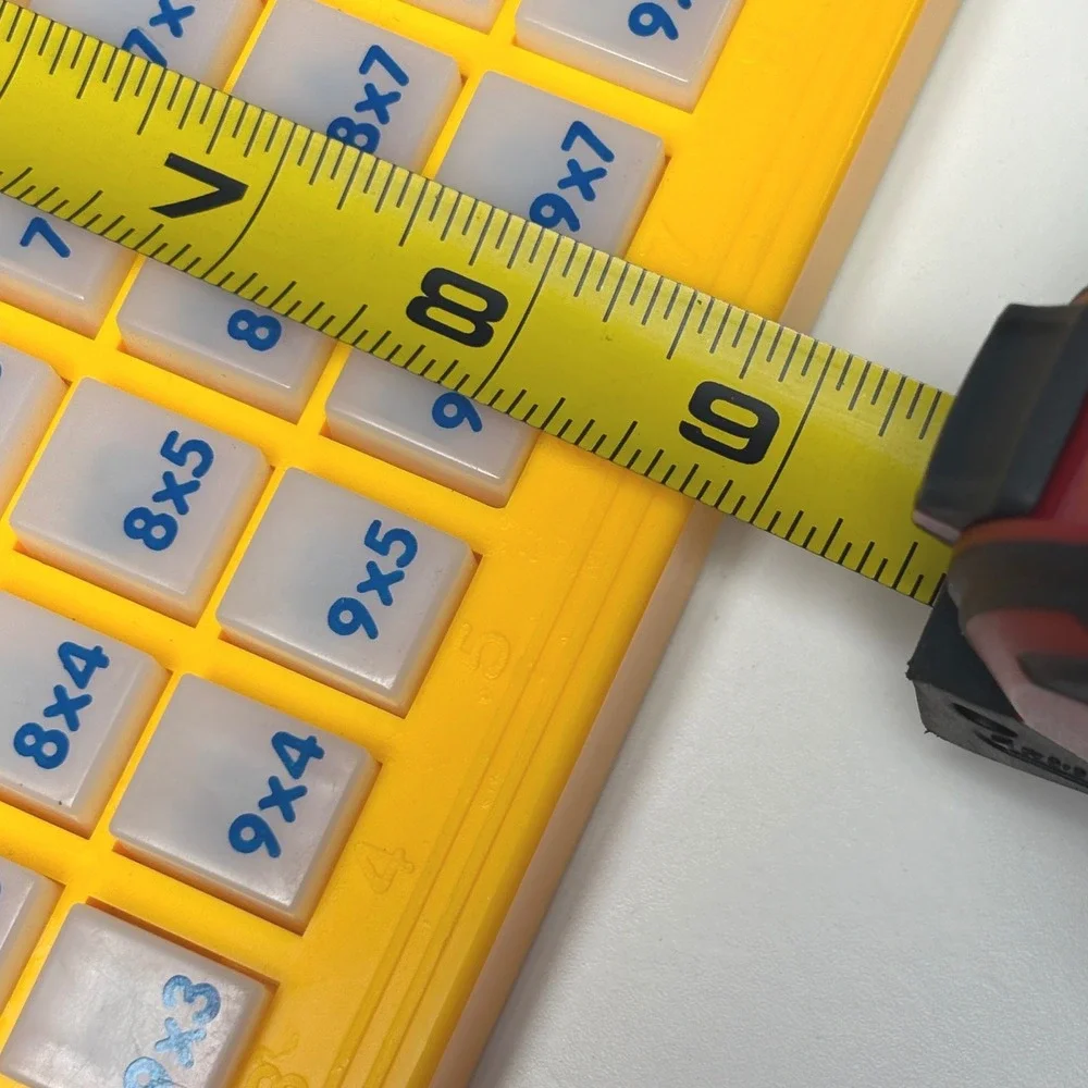 Magic Math Multiplication Yellow Vintage 1993 Educational Press Lanard Toy